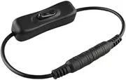 Kisangel Effector 9v/12v/18v Guitar Effects Cable Power Extension Cable for Electric Guitar Pedals Rubber Extension Cord