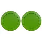 Replacement Lid for Pyrex 7-CUP Storage Cover 7.5" Bowl 7402-PC GREEN (2-Pack)
