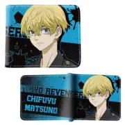 Tokyo Revengers Bi-Fold Wallet - CHIFUYU MATSUNO STYLE A New (Anime Billfold)