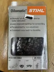 OEM Stihl 26 RM3 62 (3634 005 0062) Chainsaw Chain