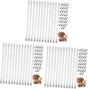 Ciieeo 3sets Bread Cutting Equipment Serrated Bread Knife Blade Replacement Blades for Slicer Bow 12pcs*3