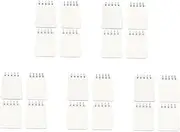minkissy Sets Student Notepad Pages Small Legal Pads Portable Writing Pad Coil Binding Pcs