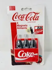 Vintage, Coca-Cola Coke Bottles Magnet, 1995 NOS SEALED