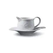 WM Bartleet & Sons 1750 T257 Traditional Porcelain Mint Sauce Boat with Stand...