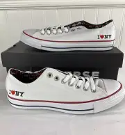Converse Low Top New York Ctas Ox White/red 161182F Size 9