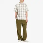 Dubbleware Dobby Check Pullover Shirt