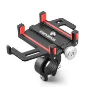 ROCKBROS Bike Holder Aluminum Alloy 360° Rotation Bracket Five Claws Stability Shockproof Easy installation Bike Phone H