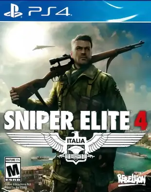 【二手遊戲】PS4 狙擊精英4 狙擊之神4 狙擊手 SNIPER ELITE 4 中文版【台中恐龍電玩】