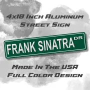 The Rat Pack Las Vegas Frank Sinatra Dean Martin Design Aluminum Street Sign