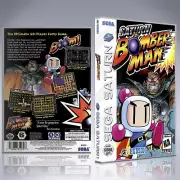 Sega Saturn Custom Case - NO GAME - Saturn Bomberman