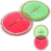 4Pcs Gel Ice Packs for Adults Reusable Ice Packs for Injuries Lightweight Fruit Design for Relief Muscle Care