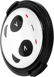 Angoily 58mm Panda Camera Lens Cap Universal Lens Protector DSLR Accessory Easy to Use Fit for Multiple Brands