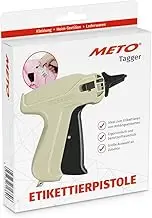Original METO Labeling Gun for Textiles - Staple Gun - Tagging Gun Ideal for Clothes, Price Tags & Textile Tags, Ready to Use