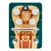 Orange Fur Coat Octave Fuzz Guitar Effect Pedal
