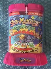 The Original Sea-Monkeys® Starter Kit - Pink Ocean Zoo - New - Like Aqua Dragons