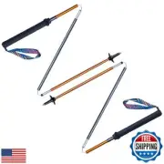 AONIJIE Folding Ultralight 7075 Aluminum Alloy Trekking Poles Quick Lock Trek