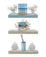 Sorbus 3pc Floating Shelf Set