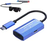 USB C Glasses Adapter - Aluminium Hub, 100W Fast Charging | Plug and Play Docking Station with 4K@60Hz Video Output, Multi-Device Support for AR Smart Glasses, Projector, Tablet and Mobile Use