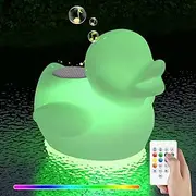 Floating Pool Lights Ducks, Blue-Tooth Speakers Duck Pool Lights Waterproof Ip68 with Remote, LED Duck That Float RGB Colors,USB Rechargeable for Swimming Pool, Spa, Pond,Party