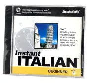 Instant Italian ~ Beginner Level 1 (CD-ROM) ~ Instant Language Learning Series