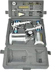 DeVilbiss 802342 StartingLine HVLP Gravity Spray Gun Kit, 2.7, Factory
