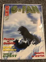 G-FAN #36 (1998) G-Force Godzilla and kaiju illustrated fanzine FINE-