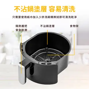 【PROTON 普騰】3.5L健康氣炸鍋(SKF-V35) 3.5公升大容量 內鍋不沾塗層 勝科帥 飛利浦 氣炸烤箱