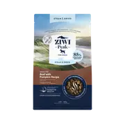 Ziwi Peak Steam & Dried Grass-fed Beef with Pumpkin Dry Dog Food - 3.2kg