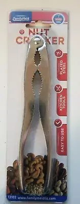 7" Metal Heavy Duty Nut Cracker Walnut Pecan