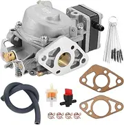 Kipa Carburetor Assembly kit Replace for Yamaha Outboard 3Hp 3 L ML MS S series 2 stroke Boat motors engine Boat Motor 1988-2003 6L5-14301-01 6L5-14301-03 6L5-14301-00
