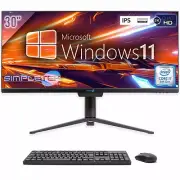 Aio All IN One I7 21:9 Ultrawide 30 " Windows 11 4gb 240gb 2k IPS Wifi 6 PC BT _