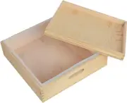 Durable 8L Silicone Soap Molds with Wooden Box - Perfect for Handmade Creations