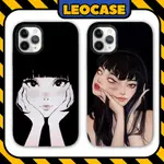 LEOCASE MANGA TOMIE HORROR 高級矽膠 IPHONE 手機殼 Y2K 手機殼適用於 IPHONE