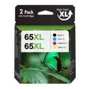 65XL Ink Cartridge For HP 65 65 XL ENVY 5000 5052 5055 Deskjet 2600 2652 LOT