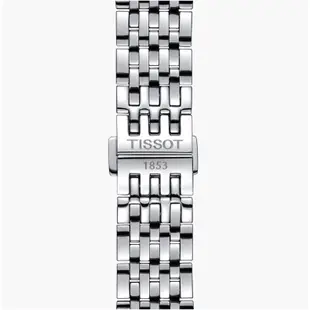 TISSOT Le Locle 力洛克自動80小時動力儲存機械腕錶 T0064071105300 黑
