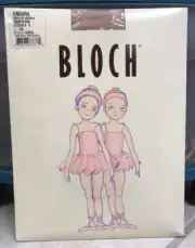 Child M Bloch Lt Tan Adaptatoe Convertible TransitIon Foot Dance Tights NIP