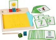 Sand Box Toys Writing Tray - Sand Tray Toys,Educational Writing Word Learning Toys for Home Preschool Kindergarten Classroom