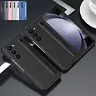 For Samsung Galaxy Z Fold 6/5/4/3 Shockproof Case Hard PC Cover with Pen Stylus