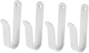 VANZACK 4 Set Snowboard Wall Mount Rack Surfboard Wall Hanger with Screw Snowboard Wall Display Bracket Skateboard Storage Stand Holder for Snowboard Surfboard Skateboard
