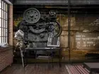 3D Abandoned Factory Wallpaper Wall Mural Removable Self-adhesive 1853