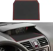 SENSHINE Dash Mat for Subaru Impreza XV 2012-2016 Subaru Crosstrek Accessories 2012-2017 Subaru Forester 2014-2018 Dashboard Cover Interior Non-Slip Dashboard Mat Pad Liner (Red Trim), B97002