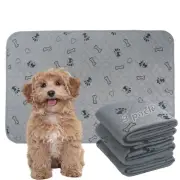 3 Pack 24x36 Reusable Puppy Pads with Puppy Blanket,Dog Pad Washable Waterpro...