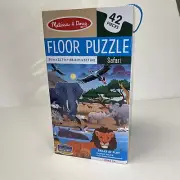 Melissa & Doug 42 Large Piece SAFARI Floor Puzzle Ages 3+