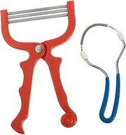 Mikinona 2pc Manual Facial Hair Remover Spring Threading Epilator Hair Removal Tool for Women to Use Portable for Travel