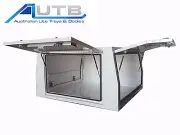 Aluminium Ute Canopy 1650mm L x 1770mm W - 3 Door 2.5mm Powdercoated