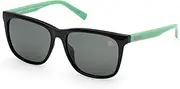 [Timberland] TB00047 01R Shiny Black 54/15/140 Teen Sunglasses, 01r Shiny Black, 54/15/140