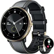 [niizero] Smartwatch for Men Women Fitness Watches: 1.43" Touch Screen Smart Watch Bluetooth Call 100+ Sport Modes IP68 Waterproof Heart Rate Sleep Monitor Step Counter Activity Trackers Compatible Android iOS