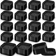 Furniture Risers Adjustable Bed Risers Desk Leg Risers 1.38" Stackable Heavy Dut