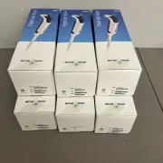 NEW IN BOX Set X6 Rainin Pipet-Lite XLS Pipette L2,L10,L20,L100,L200,L1000 LTS
