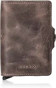 [Secrid] Ceclid Twinwallet Twin Wallet Vintage Chocolate TWINWALLET, Chocolate, Free Size